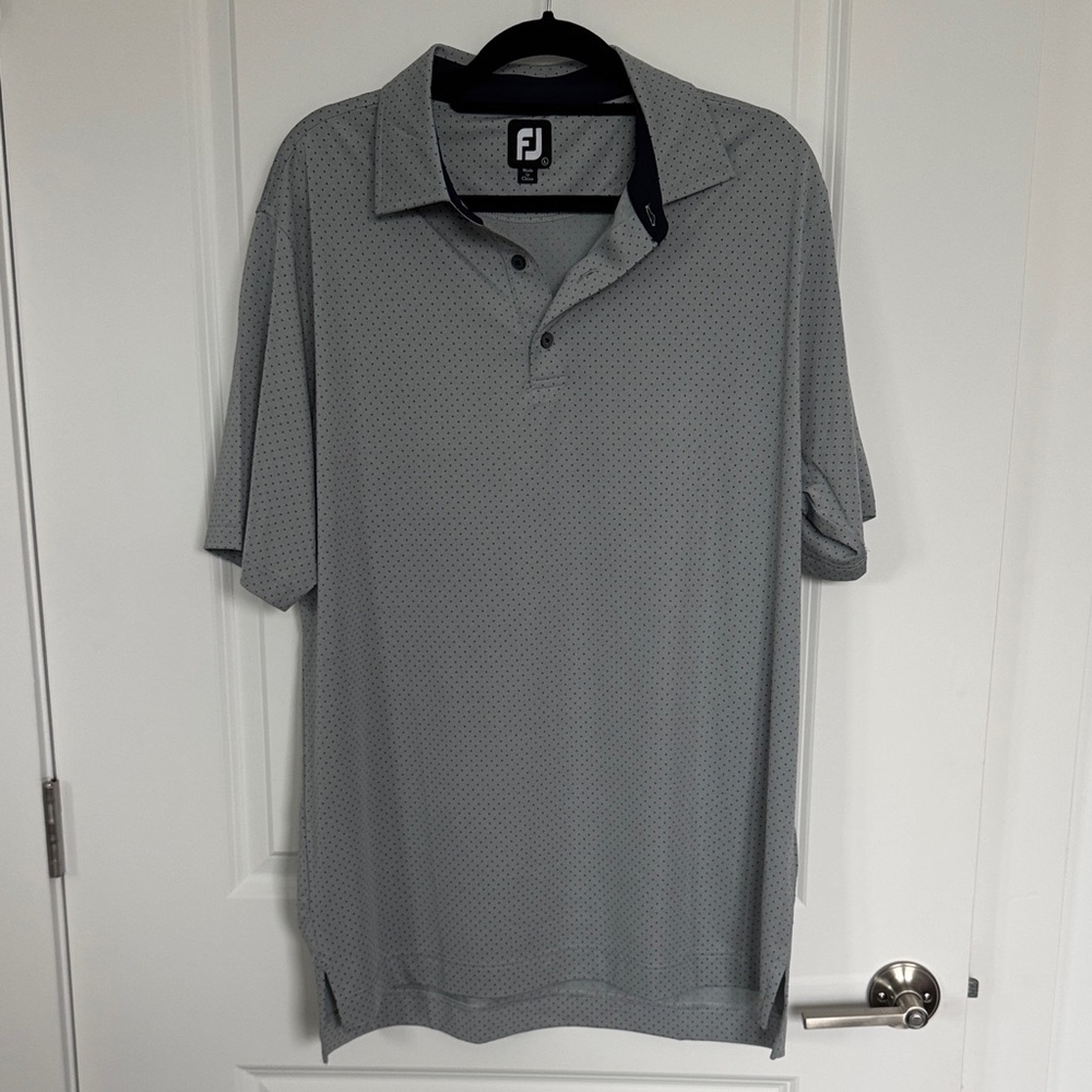 FootJoy Charcoal Polo Shirt for Men